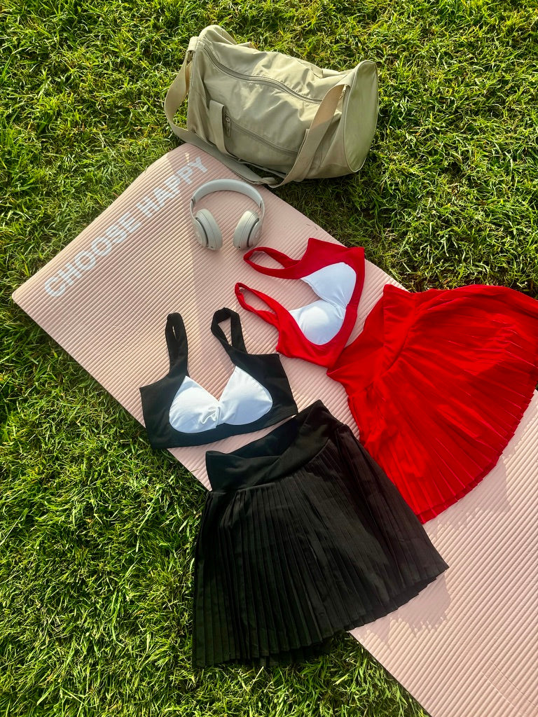 Sol Sports Bra & Skirt Set