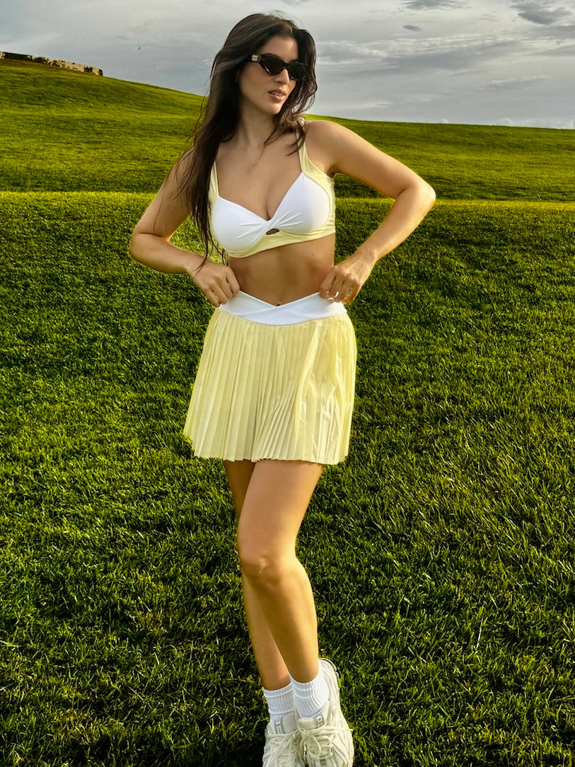 Sol Sports Bra & Skirt Set